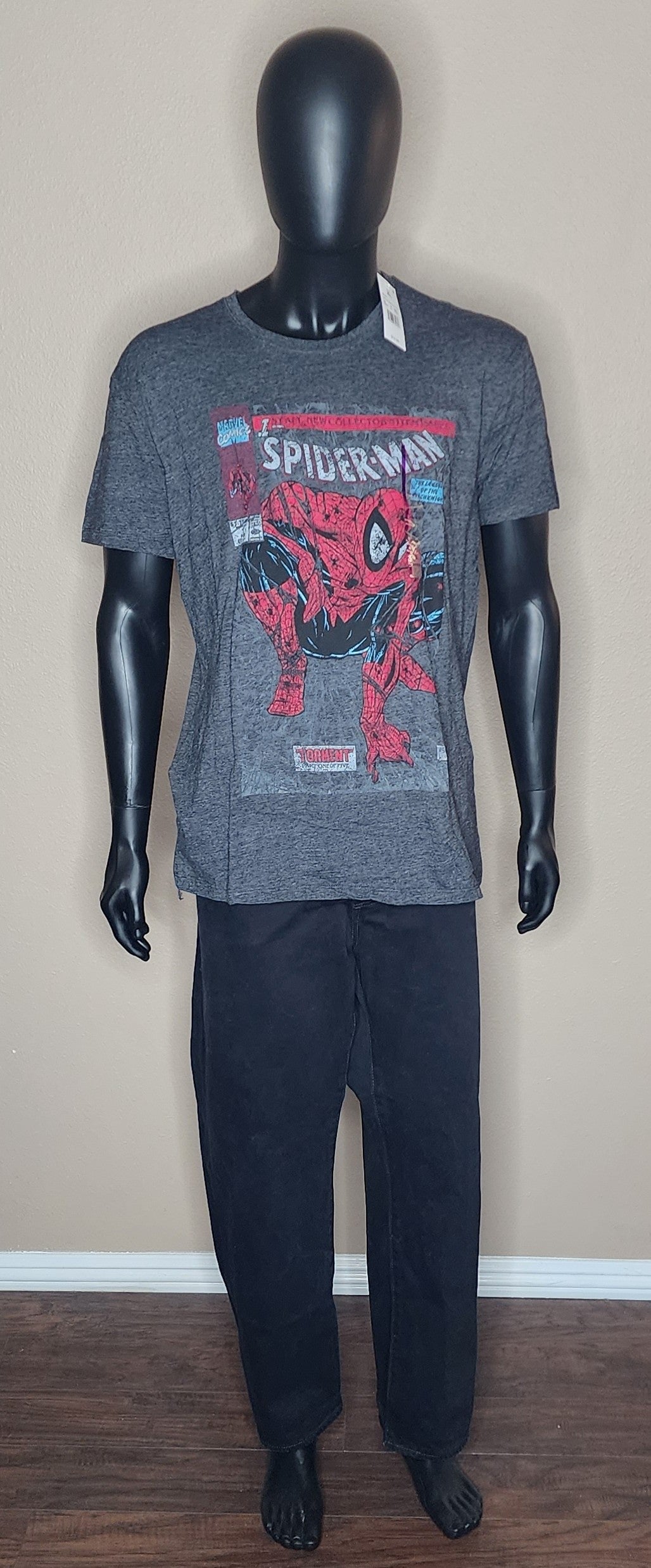 MARVEL SPIDER-MAN T-Shirt/Mens XL!