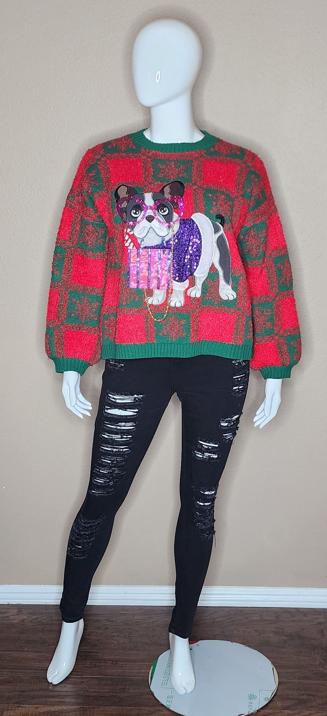 Holiday Time Sweater/Plus XXL!