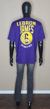 Load image into Gallery viewer, NBA APPAREL &quot;LAKERS LEBRON JAMES&quot; /MensXL!
