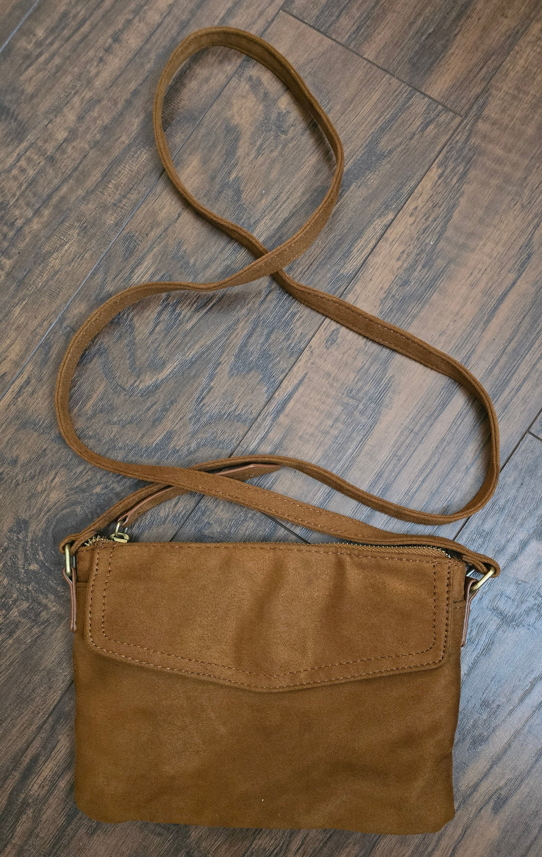 Express Crossbody Suede Purse/Bag