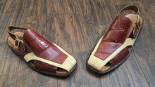 Load image into Gallery viewer, Max Leather Genuine Exotic Shoes/size 9!
