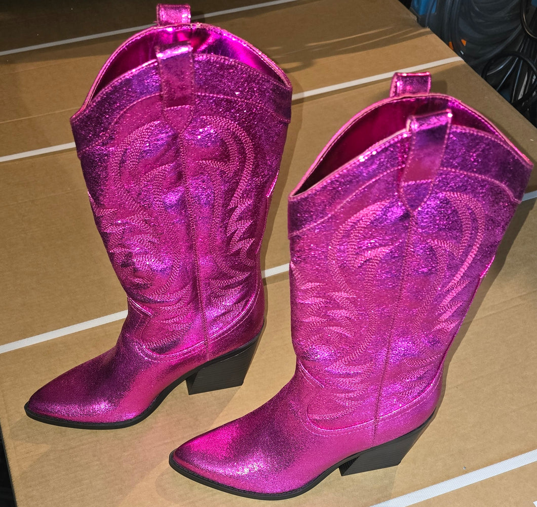 Nine West Sparkling Boots(Size7)