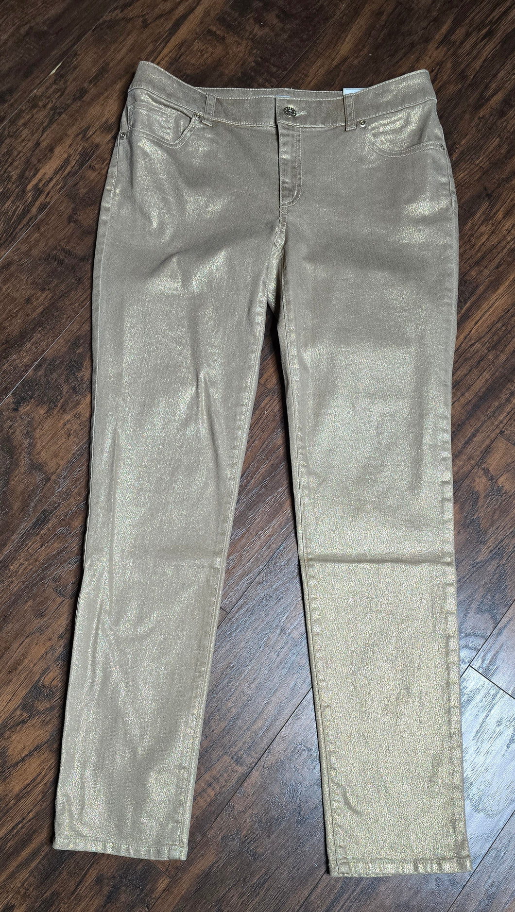 Chico's Platinum Denim Pants