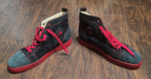Load image into Gallery viewer, Christian Louboutin Red Bottom High-Top Suede Shoes(Mens13)(46)
