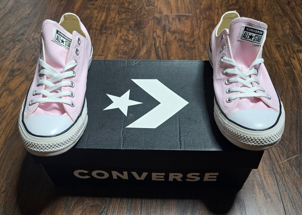 Converse Low Pink Ivory Shoes/Mens12!