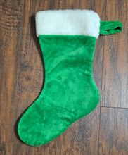 Load image into Gallery viewer, FOCO Forever Suede Style Boston Celtics Christmas Stocking!
