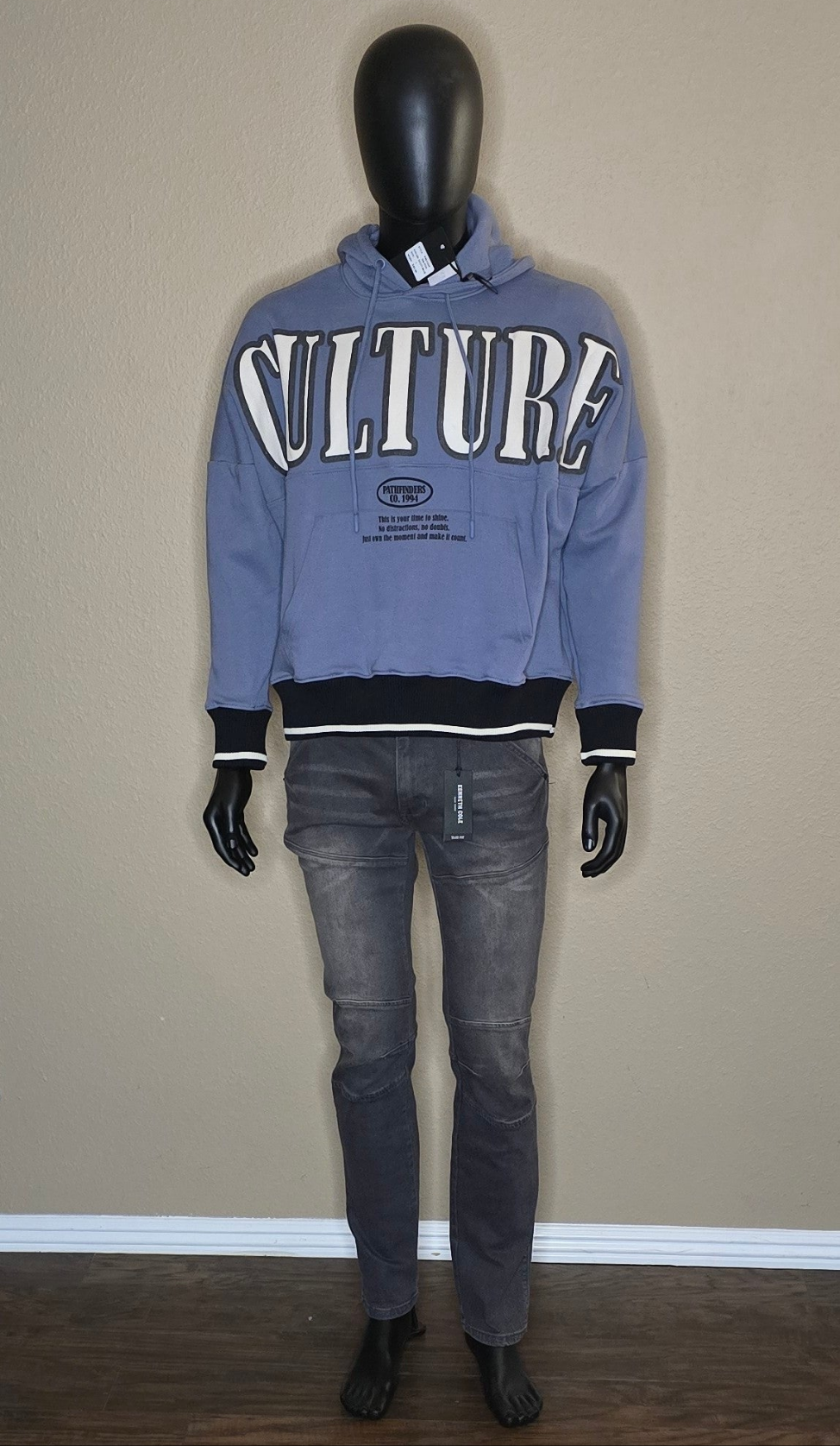 Public Supply Essential Fit Hoodie(MensLrg)