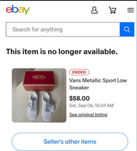 Load image into Gallery viewer, Vans Metallic Sport Low Shoes(Size(5.5)&amp;(6.5)
