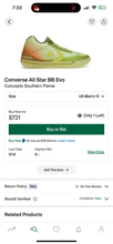 Load image into Gallery viewer, Converse All Star BB Evo Concepts Shoes(Mens14)
