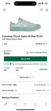 Load image into Gallery viewer, Converse Golf Wang Chuck Taylor&#39;s 70&quot;OX Shoes/Mens13!
