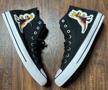 Load image into Gallery viewer, Converse BASQUIAT Pez Dispenser Dinosaur Chuck Taylor&#39;s Shoes/Mens13!
