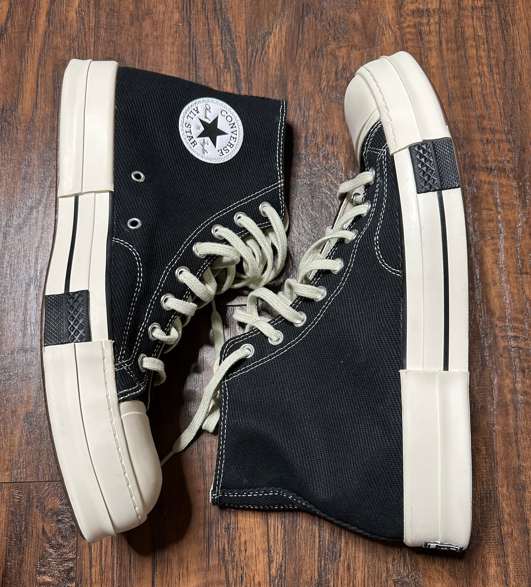 Converse DRKSTAR Hi Rick Owen's DRKSHDW Chuck Taylor's  Shoes(Mens13)