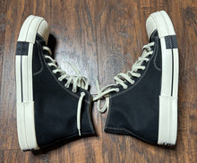 Load image into Gallery viewer, Converse DRKSTAR Hi Rick Owen&#39;s DRKSHDW Chuck Taylor&#39;s  Shoes/Mens13!
