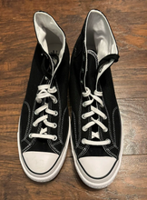 Load image into Gallery viewer, Converse 70 Hi &quot;Stussy Black&quot; Chuck Taylor&#39;s Shoes/Mens13!
