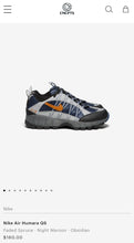 Load image into Gallery viewer, Nike Air Humara QS Shoes/Kids 4!
