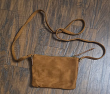 Load image into Gallery viewer, Express Crossbody Suede Purse/Bag
