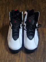 Load image into Gallery viewer, Air Jordan True Flight White, Black, &amp; Red Shoes(JuniorsB5Y)G6.5)
