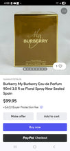 Load image into Gallery viewer, My Burberry Parfum(Woman)
