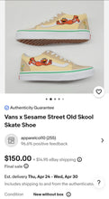 Load image into Gallery viewer, Vans x Sesame Street Old Skool Low-Top Shoes(Kids2)
