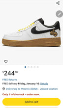 Load image into Gallery viewer, Nike Air Force 1Low '07 LV8 DO5853 100 Go the extra The Smile Shoes(Mens13)
