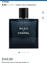 Load image into Gallery viewer, Bleu De CHANEL Paris Cologne 100ML/3.4fL(Mens)

