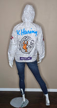 Load image into Gallery viewer, K Haring Members Only Hoodie Wind-Breaker(Med/Lrg)
