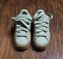 Load image into Gallery viewer, Puma FENTY CREEPER PHATTY NUBUCK-Fog Green Shoes(4)&amp;(5)

