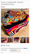 Load image into Gallery viewer, Puma x La Melo Ball-Dexter&#39;s Laboratory Shoes(Mens10.5)
