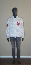 Load image into Gallery viewer, K Haring + Members Only Hoodie Zip up WindBreaker Jacket(Mens/Med Fits Lrg)
