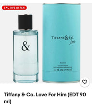 Load image into Gallery viewer, Tiffany &amp; Co. Love for him Cologne(Mens)
