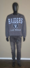 Load image into Gallery viewer, NFL Apparel Raiders Gray Sweat Shirt(MensM/Lrg)
