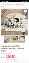 Load image into Gallery viewer, Peanuts Long-Sleeve Sweater(Lrg)
