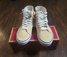 Load image into Gallery viewer, Vans High-Top Vanilla Custard Shoes(10W)
