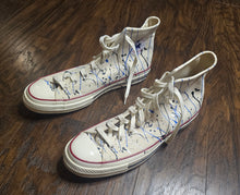 Load image into Gallery viewer, Converse Chuck Taylor 70&quot;High Archive Paint Splatter Egret Shoes(Mens13)
