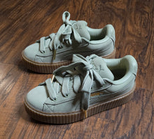 Load image into Gallery viewer, Puma FENTY CREEPER PHATTY NUBUCK-Fog Green Shoes(4)&amp;(5)

