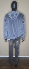 Load image into Gallery viewer, White Mark Suede Style Hoodie(Mens2XL)
