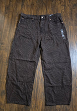 Load image into Gallery viewer, Gap Barrel High Rise Zibra Print Brown Jeans(Size34/18R)
