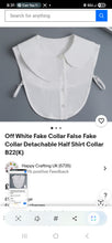 Load image into Gallery viewer, Fake Collar Detachable Half Shirt Collar
