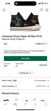 Load image into Gallery viewer, Converse Jean Michael Basquait 70"Chuck Taylor's Shoes(Mens13)
