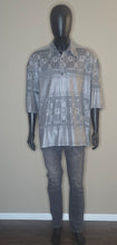 Load image into Gallery viewer, Creme De Silk Shortsleeved Rayon Shirt(Mens2XL)
