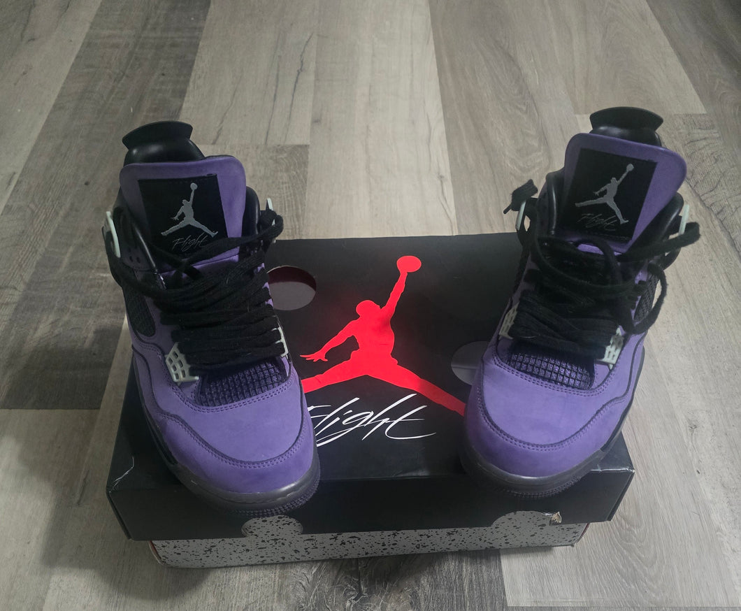 Nike Travis Scott x Air Jordan 4 Cactus Jack( Women's 8)