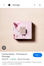 Load image into Gallery viewer, AMOUAGE Crimson Rocks Parfum(Unisex3.4)
