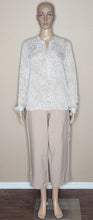 Load image into Gallery viewer, Tommy Hilfiger Blouse &amp; Capri Pants Set(Med)Top(Sm)Pants
