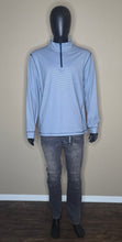 Load image into Gallery viewer, Michael Strahan Long-Sleeve Golf Pinstripe Pullover(MensXL)
