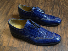 Load image into Gallery viewer, Stacey Adams Aligator Shoes(Mens10)
