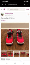 Load image into Gallery viewer, Nike Air Jordan 4 Retro Shoes(Woman&#39;s 8)
