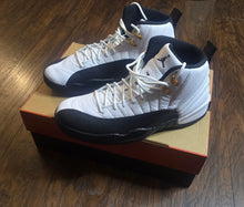 Load image into Gallery viewer, Nike Air Jordan 12 Black &amp; White Shoes(Mens10.5)

