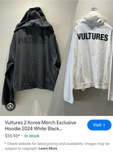 Load image into Gallery viewer, Vultures 2 Korea Merch Exclusive Hoodie(MensXL)3)
