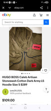 Load image into Gallery viewer, Hugo Boss Zip up Hoodie with Pockets(MensXXL)
