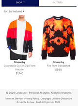 Load image into Gallery viewer, Givenchy Colorblock Cotton Zip- up Hoodie(MensXL)
